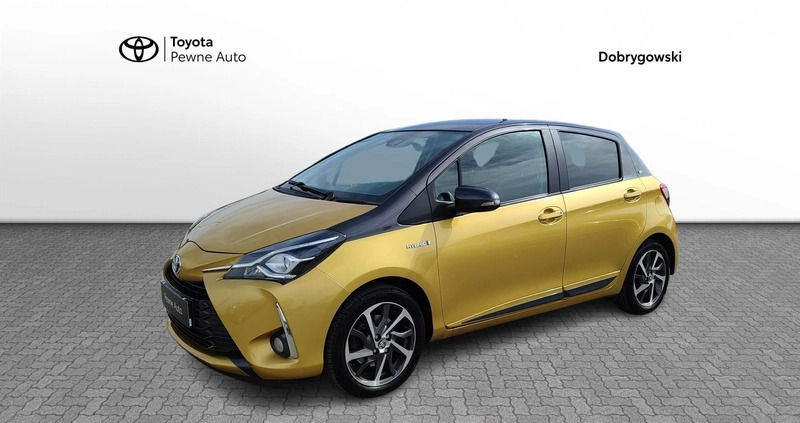 Toyota Yaris cena 71900 przebieg: 72380, rok produkcji 2019 z Starogard Gdański małe 301